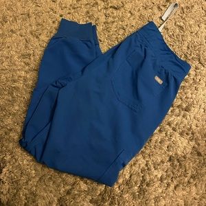 Royal blue Figs Zamora Jogger Scrub Pants